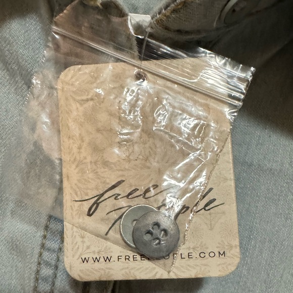 FREE PEOPLE Bailey Denim Shirt - Picture 10 of 14